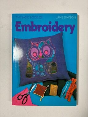 The Basic Book of Embroidery - Blue Cover